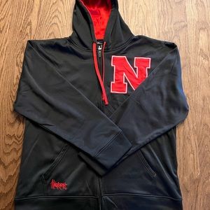 Champion Nebraska CornHuskers zip hoodie